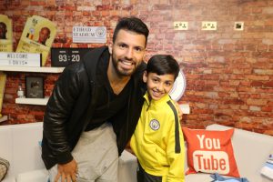 Idris Sherifi meets Sergio Aguero