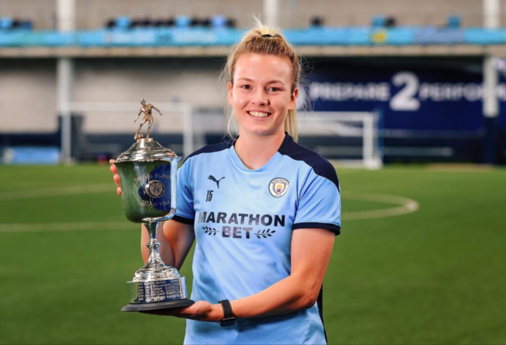 Lauren Hemp named PFA Women's Young Player of the Year again