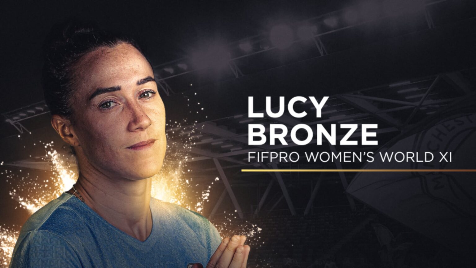 Lucy Bronze named in the FIFA FIFPro Women’s World XI for 2021