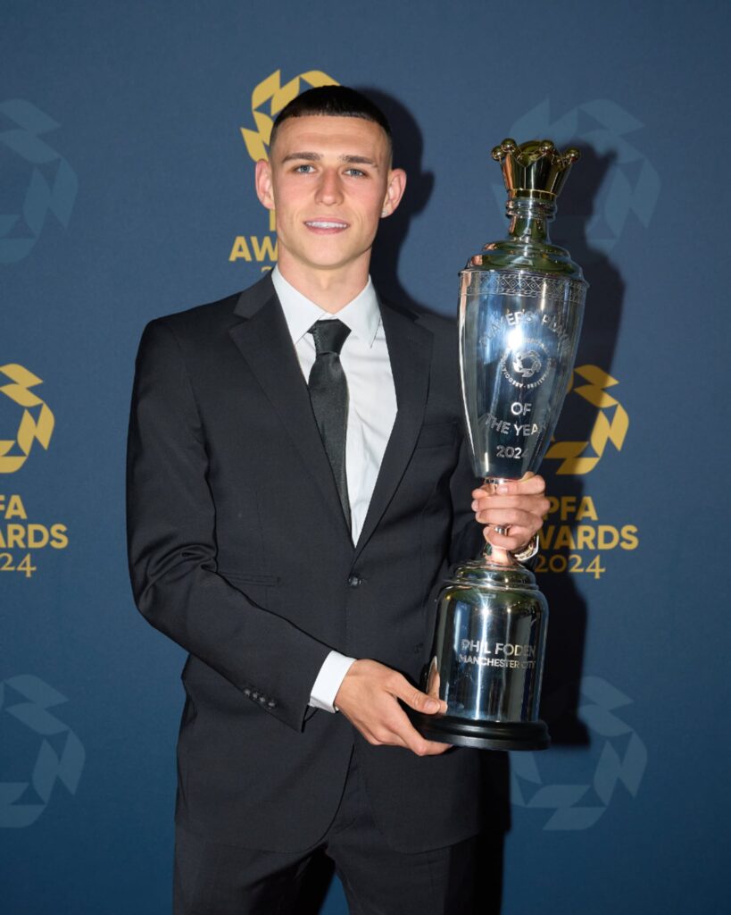 Phil Foden Men's PFA Players' Player of the Year