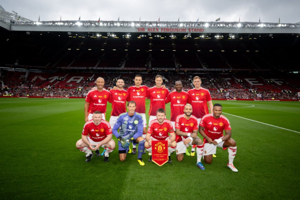 MUFC v Celtic Legends - Manchester United team - Saturday September 7 2024