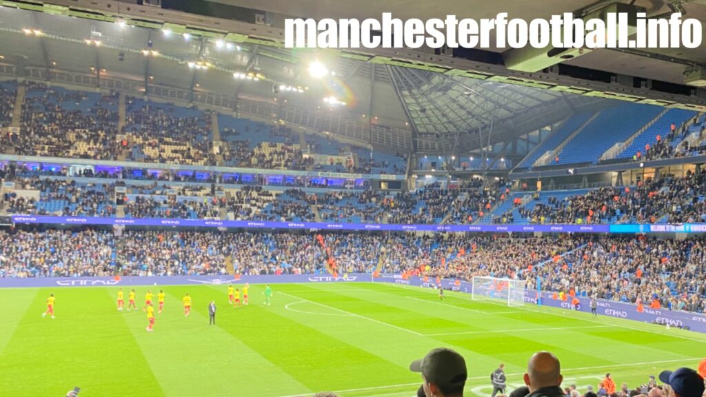 Manchester City vs Watford - away fans - Tuesday September 24 2024