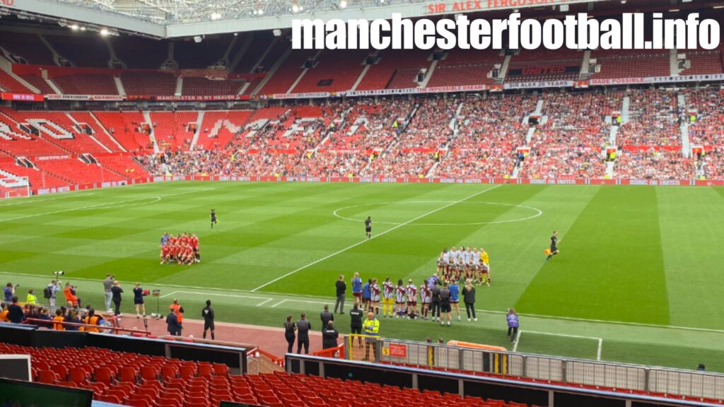 Manchester United Women vs West Ham Women - Team photos at Old Trafford - Saturday September 21 2024