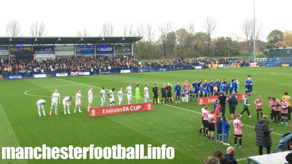 Curzon Ashton vs Mansfield Town - FA Cup lineups at Tameside Stadium - Sunday November 3 2024