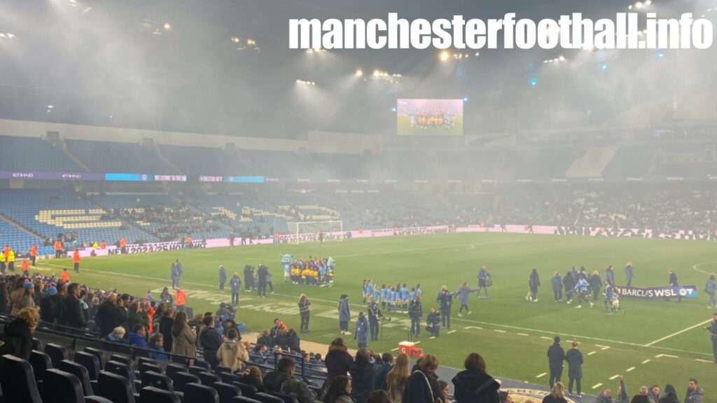 Manchester City Women vs Tottenham Women - City team photo at the Etihad - Friday November 8 2024