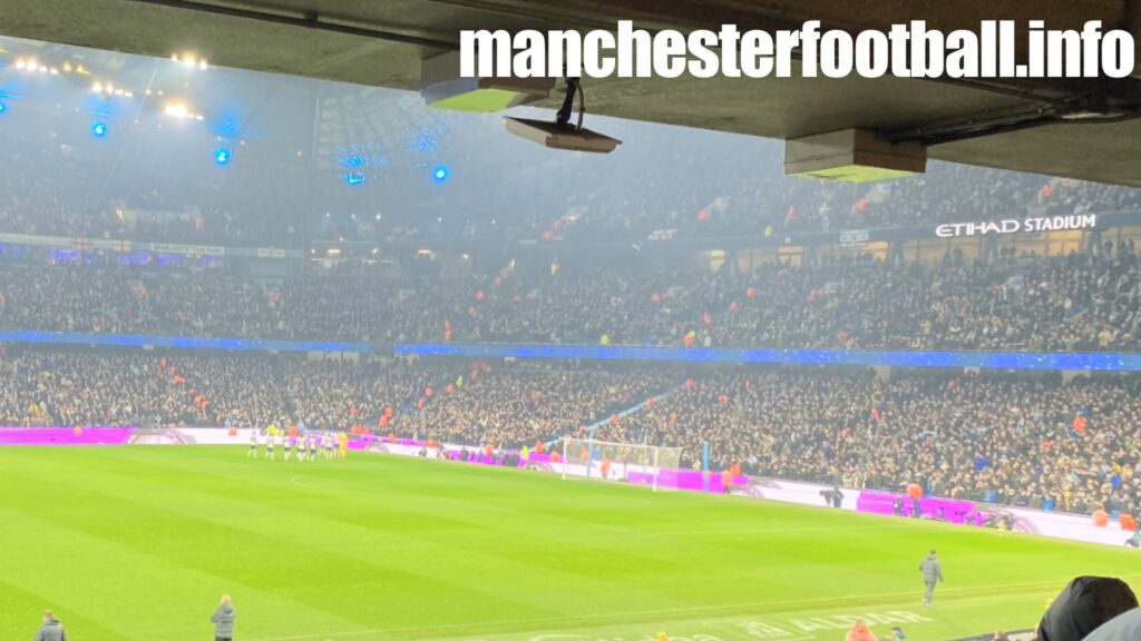 Manchester City vs Tottenham - away fans - Saturday November 23 2024