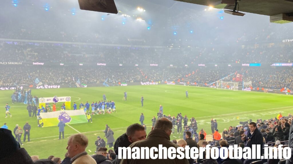 Manchester City vs Chelsea - away fans - Saturday January 25 2025