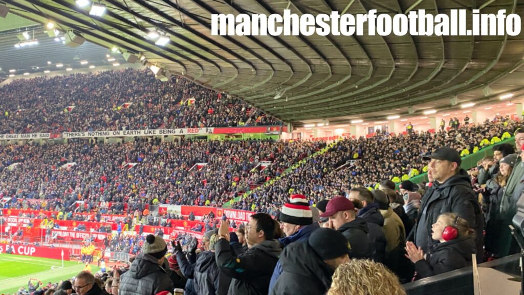 1000 Leicester fans at Old Trafford on a Friday night