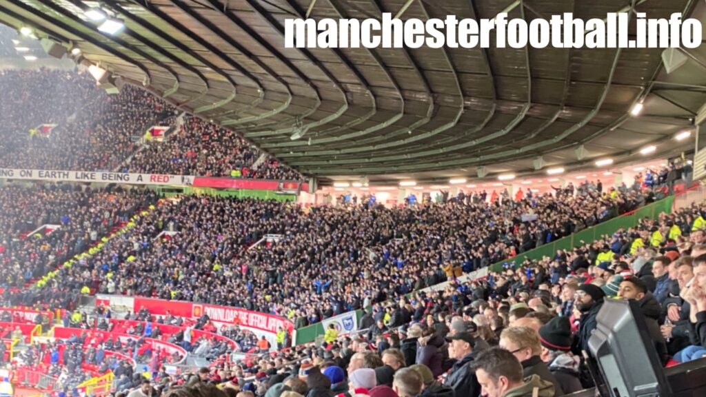 Manchester United vs Ipswich Town - away fans - Wednesday February 26 2025