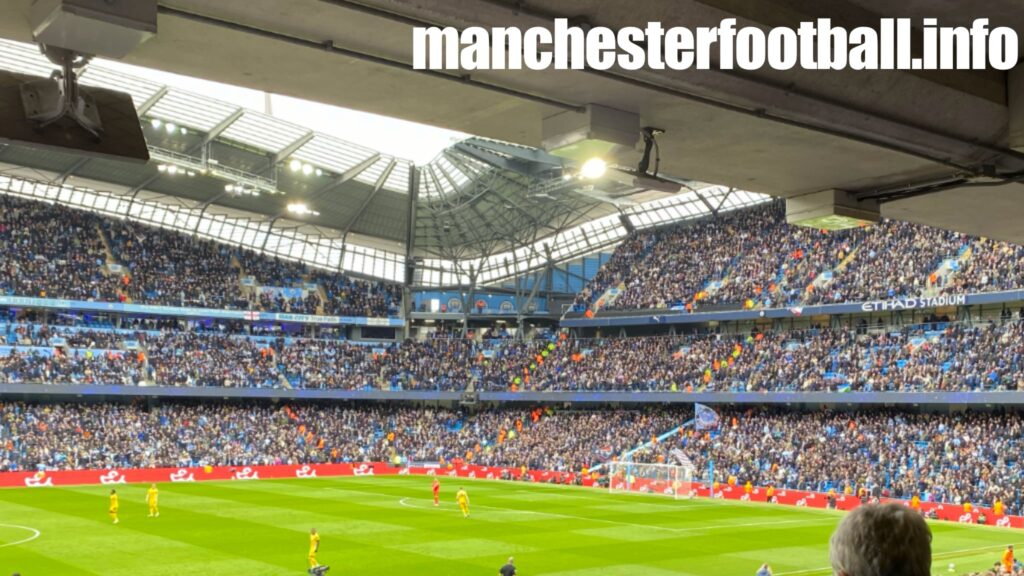 Manchester City vs Brighton - away fans - Saturday March 15 2025