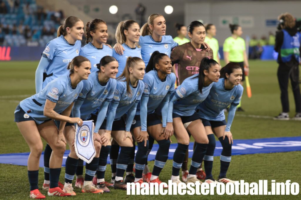 Manchester City vs Chelsea - team photo - Wedsnesday March 19 2025